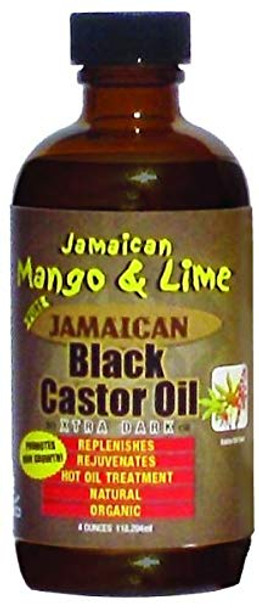 Jamaican Mango & Lime Jamaican Mango Black Castor Oil-Xtra Dark (Pack of 4)