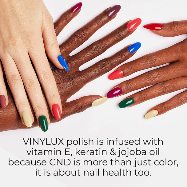 CND Vinylux Longwear Yellow Nail Polish, Gel-like Shine & Chip Resistant Color