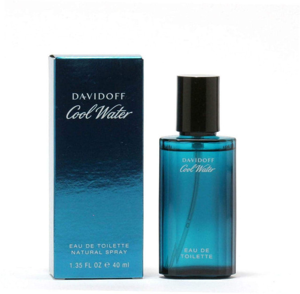 Cool Water For Men By Davidoff- Edt Sray 1.4 Oz