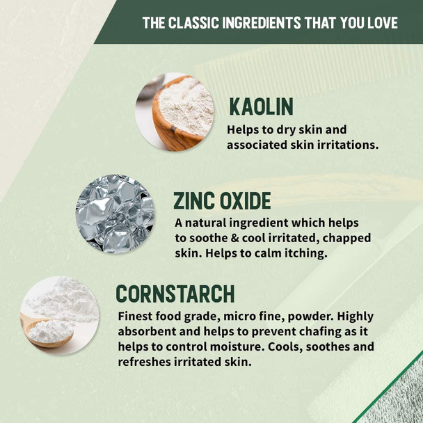 Clubman Pinaud Powder for After Haircut or Shaving, White, 9oz