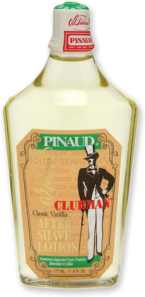 Clubman After Shave Lotion 6 Ounce Vanilla (177ml) (2 Pack)