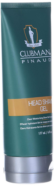 Clubman Head Shave Gel, 6 fl oz