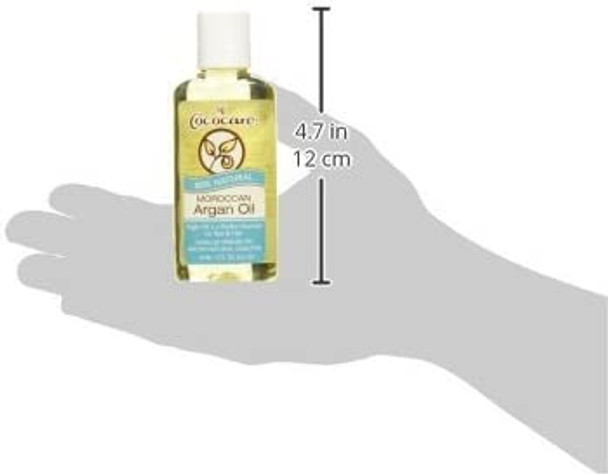 Cococare 100 Percent Natural Argan Oil, 2 Fluid Ounce