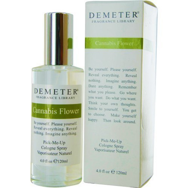 Demeter By Demeter Cannabis Flower Cologne Spray 4 Oz For Unisex