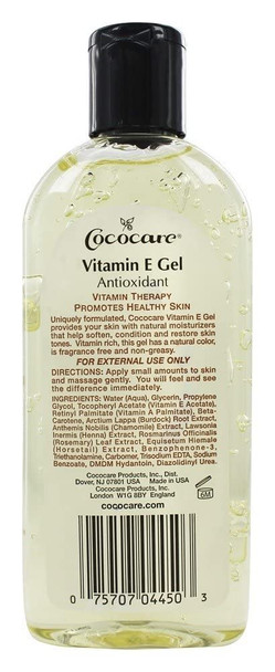 Cococare Vitamin E Antioxidant Gel - 8.5 oz