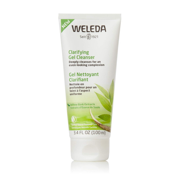 Weleda Clarifying Cleansing Face Gel, 3.4 Fl Ounce