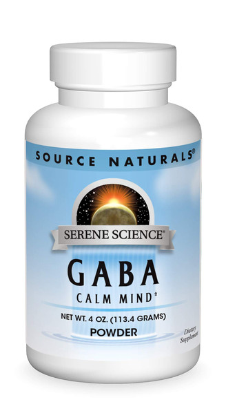 Source Naturals Serene Science GABA POWDER 750 mg Calm Mind - 4 oz