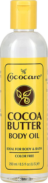 Cococare Cocoa Butter Body Oil 8.5 Ounce (251ml) (2 Pack)