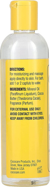 Cococare Cocoa Butter Body Oil 8.5 Ounce (251ml) (2 Pack)