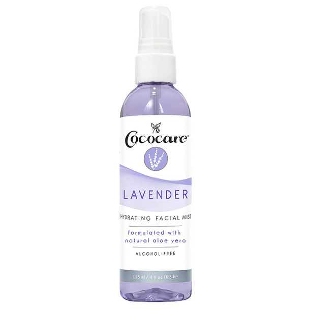 Cococare Lavender Hydratying Facial Mist - 4 fl oz (Pack of 2)