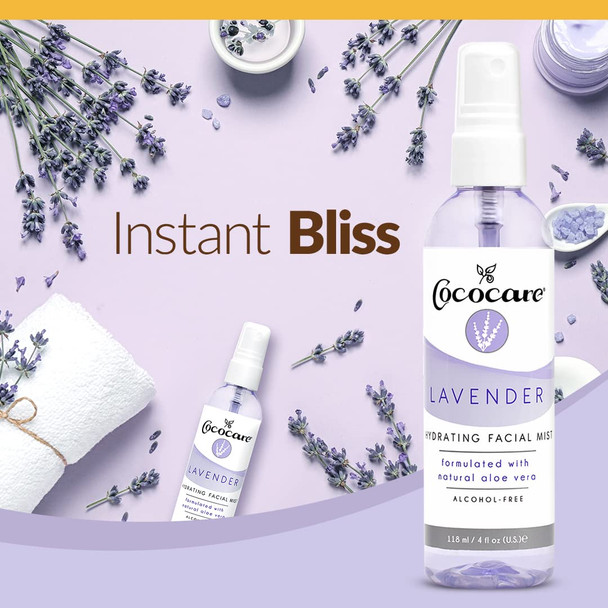 Cococare Lavender Hydrating Facial Mist (2 Pack)