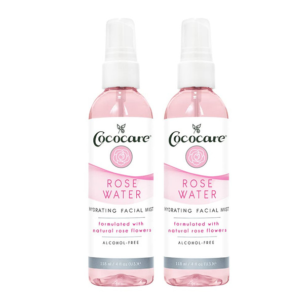 Cococare Rose Water Hydrating Facial Mist (2 Pack)