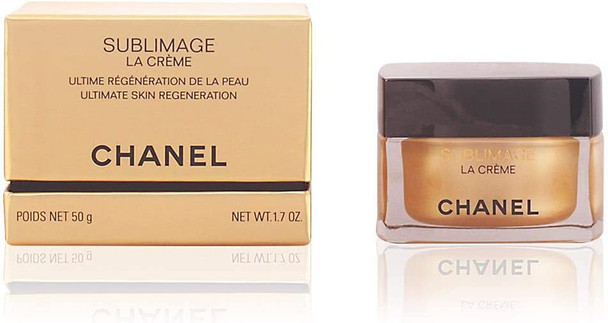 Chanel Sublimage La Creme Ultimate Skin Regeneration Cream for Unisex, 1.7 Ounce