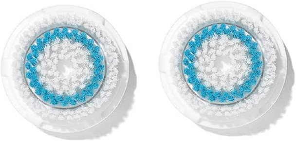 Clarisonic Deep Pore Facial Cleansing Brush Head Replacement | Compatible with Mia 1, Mia 2, 2-Pack