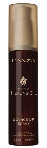 L'ANZA Keratin Healing Oil Bounce Up Spray , Boosts Volume and Shine, With a Weightless Formula, for an Extra Push of Fullness, Body & Bounce (6.1 Fl Oz)