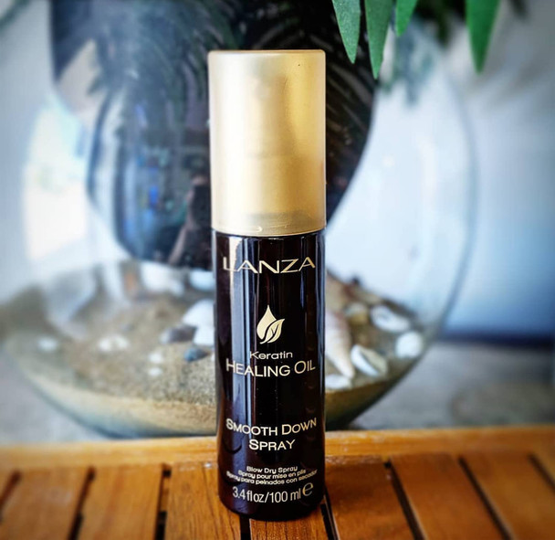 L'ANZA Keratin Healing Oil Smooth Down Spray, 3.4 Fl Oz