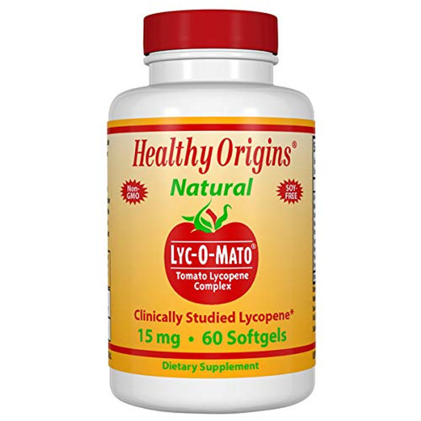 Healthy Origins Lyc-O-Mato Lycopene 15 Mg, 60 Softgels