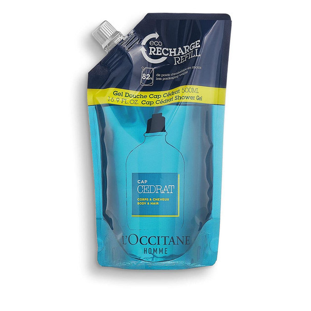 L'Occitane Cap Cedrat Shower Gel Refill, 16.90 Fl Oz