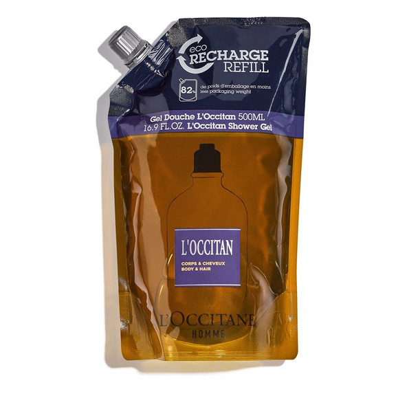 L'Occitane L'Occitan Shower Gel Refill, 16.90 Fl Oz