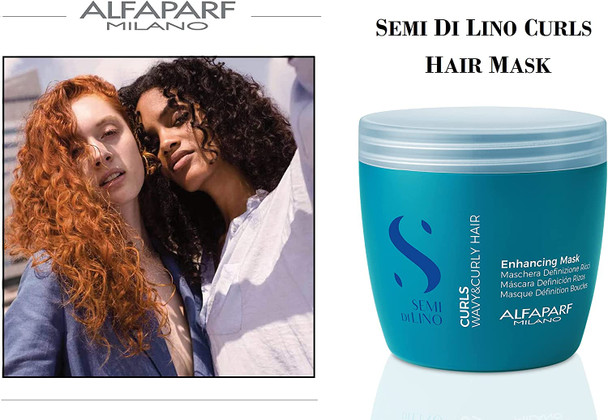 Alfaparf Semi di Lino Curls Moisturizing Mask For Curly Hair 500ml