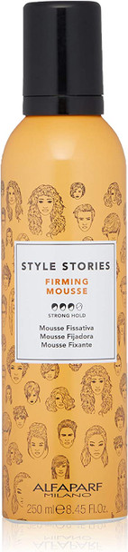 AlfaParf Style Stories Mousse Firming 250ml, Standard, Single 250 (PF017560)