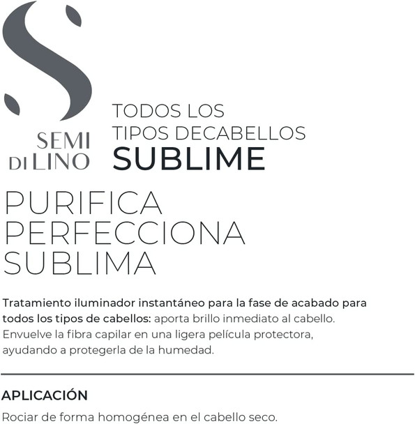 Alfaparf Milano Semi di Lino Sublime Cristalli Spray, 125 ml