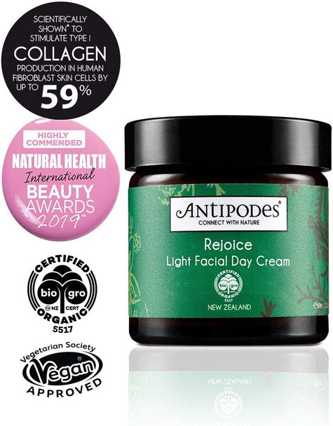 ANTIPODES Rejoice Light Facial Day Cream 60ml