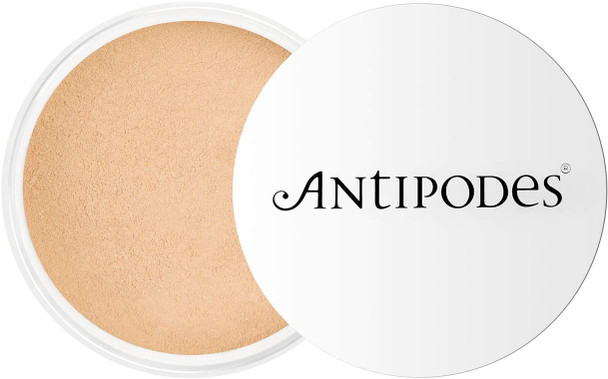 Antipodes Mineral Foundation Light Yellow, 100% Natural, Cruelty-Free & Vegetarian 11g Antipodes Mineral Foundation Light Yellow, 100% Natural, Cruelty-Free & Vegetarian 11g