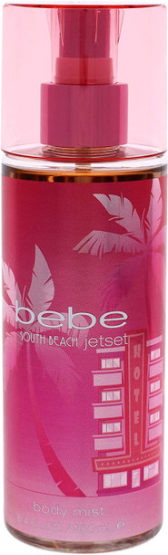 Bebe South Beach Jetset For Women 8.4 Oz Body Mist
