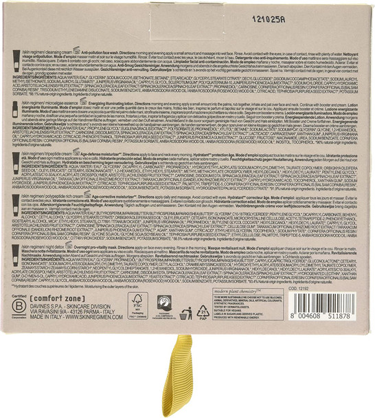 Skin Regimen Must Haves Discovery Kit - Contains Microalgae Essence 50ml, Cleansing Cream 12ml, Polypeptide Rich Cream 12ml, Tripeptide Cream 12ml, Night Detox 12ml