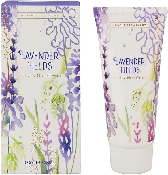 Heathcote & Ivory Lavender Fields Hand and Nail Cream, 100 ml