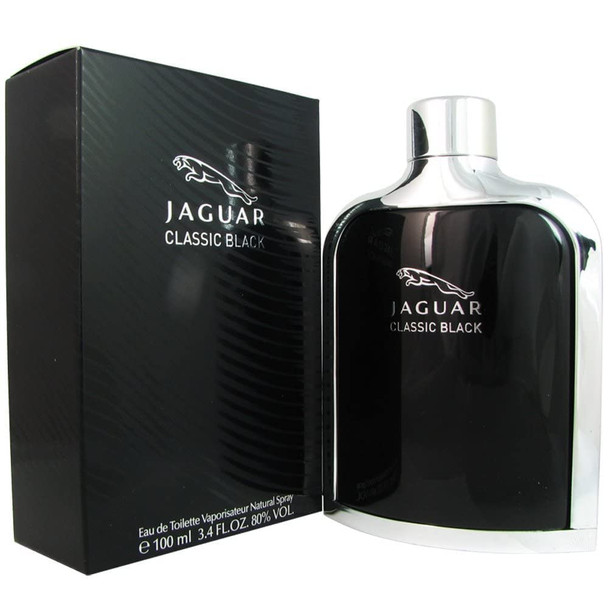 Jaguar Classic Black Eau De Toilette Spray For Him, 100 ml