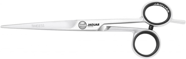 Jaguar White Line Timeless Offset Hairdressing Scissors, 5.5-Inch Length, Silver, 0.0707 kg