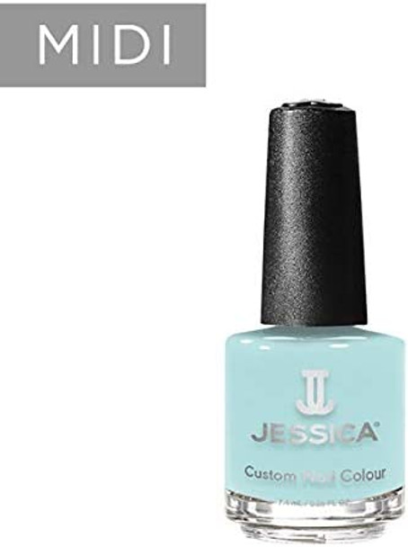 JESSICA Custom Colour Midi Nail Polish, Cool In the Pool 7.4 ml