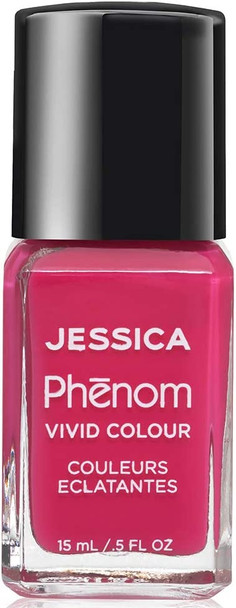JESSICA Phenom Vivid Colour Nail Polish, Cherry on Top 14 ml