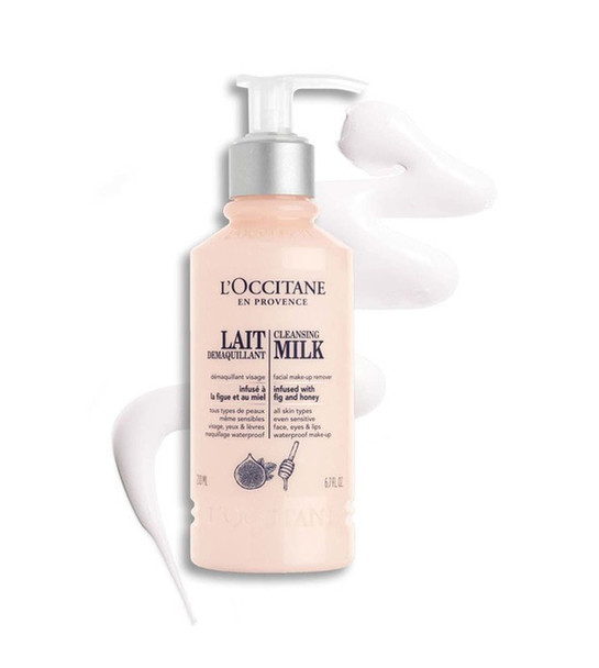 L'OCCITANE Cleansing Milk Facial Make-up Remover| Luxury Cleansing Milk For Face|Make-Up Remover |Leaves Skin Feeling Soft