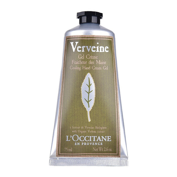 L'OCCITANE Verveine Cooling Hand Cream Gel, White, 75 ml (Pack of 1)