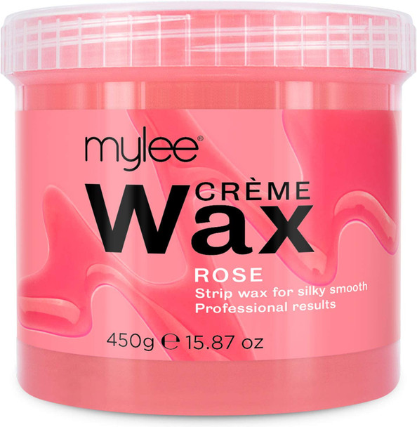 Mylee Salon Quality Waxing Kit Includes Wax Heater, Rose Wax, Waxing Strips, Spatulas, Mylee Pre and After Care Lotion and Equipment Cleaner (Rose Wax Kit)