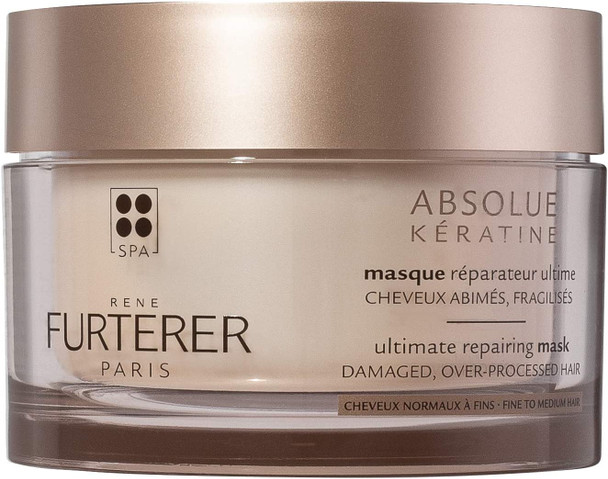 Absolue Keratine by Rene Furterer Renewal Care Ultimate Repairing Mask for Damaged/Over-Processed Fine to Medium Hair 200ml Absolue Keratine by Rene Furterer Renewal Care Ultimate Repairing Mask for Damaged/Over-Processed Fine to Medium Hair 200ml
