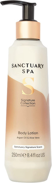 Sanctuary Spa Moisturising Body Lotion, No Mineral Oil, Cruelty Free & Vegan Body Moisturiser for Dry Skin, 250ml