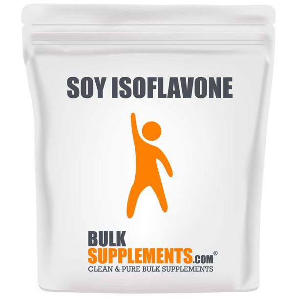 BulkSupplements.com Soy Isoflavone Powder - Estrogen Supplement for Women - Soy Supplement (50 Grams)
