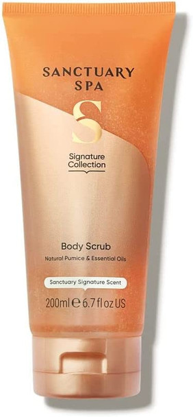 Sanctuary Spa Exfoliating Body Scrub, No Mineral Oil, Cruelty Free and Vegan Body Exfoliator, 200 ml