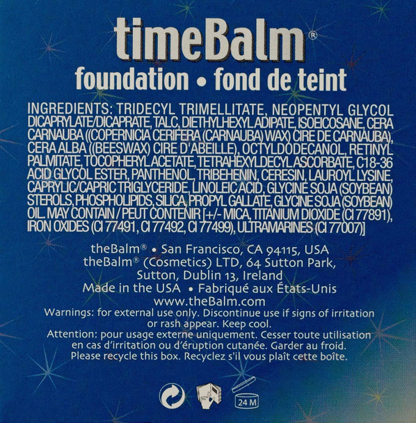 theBalm TimeBalm Foundation 21.3 g