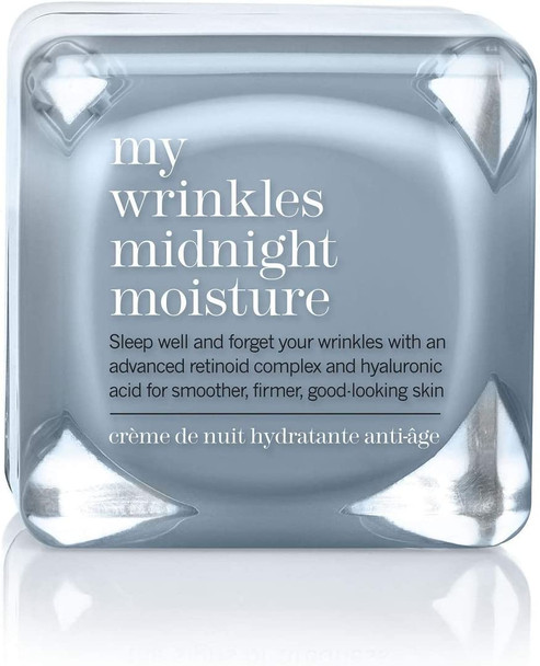 This Works My Wrinkles Midnight Moisture, A Nourishing & Rich Overnight Face Cream to Reduce the Appearance of Lines & Wrinkles, with an Advanced Retinoid Complex, Bakuchiol & Hyaluronic Acid, 48 ml