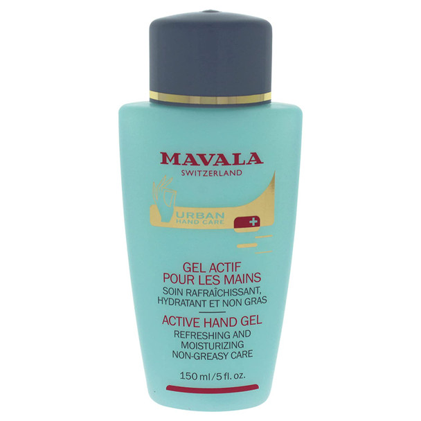 Mavala Active Non-Greasy Refreshing Protection Hand Gel, 5 Ounce