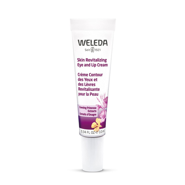 Weleda Skin Revitalizing Eye and Lip Cream , Unscented, 0.34 Fl Oz