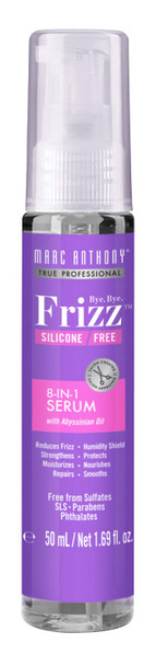 Marc Anthony 8-in-1 Bye Bye Frizz Silicone Free Serum, 1.69 Ounces