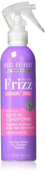 Marc Anthony Bye Bye Frizz Silicone Free Leave in Conditioner, 8.4 Ounces