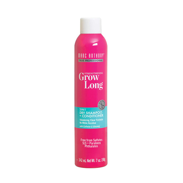 Marc Anthony Grow Long 2 in 1 Dry Shampoo & Conditioner, 7 Ounces