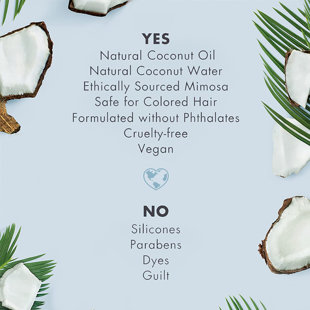 Love Beauty And Planet Volume and Bounty Thickening Shampoo and Conditioner For Hair Volume and Fine Hair Care Coconut Water & Mimosa Flower, Paraben Free, Silicone Free, and Vegan 13.5 oz 2 count Love Beauty And Planet Volume and Bounty Thickening Shampoo and Conditioner For Hair Volume and Fine Hair Care Coconut Water & Mimosa Flower, Paraben Free, Silicone Free, and Vegan 13.5 oz 2 count